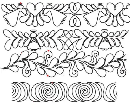 Three Patterns in One Roll: The 822 Combo Pantograph for Mid-Arm, Shor
