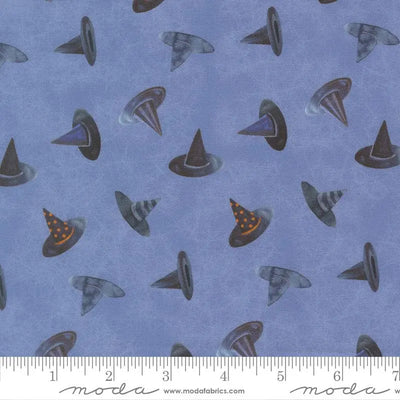 Moda Coven Halloween Fabric at Linda's: Moody Witch Hats, Midnight Florals and the Candelabra Companion