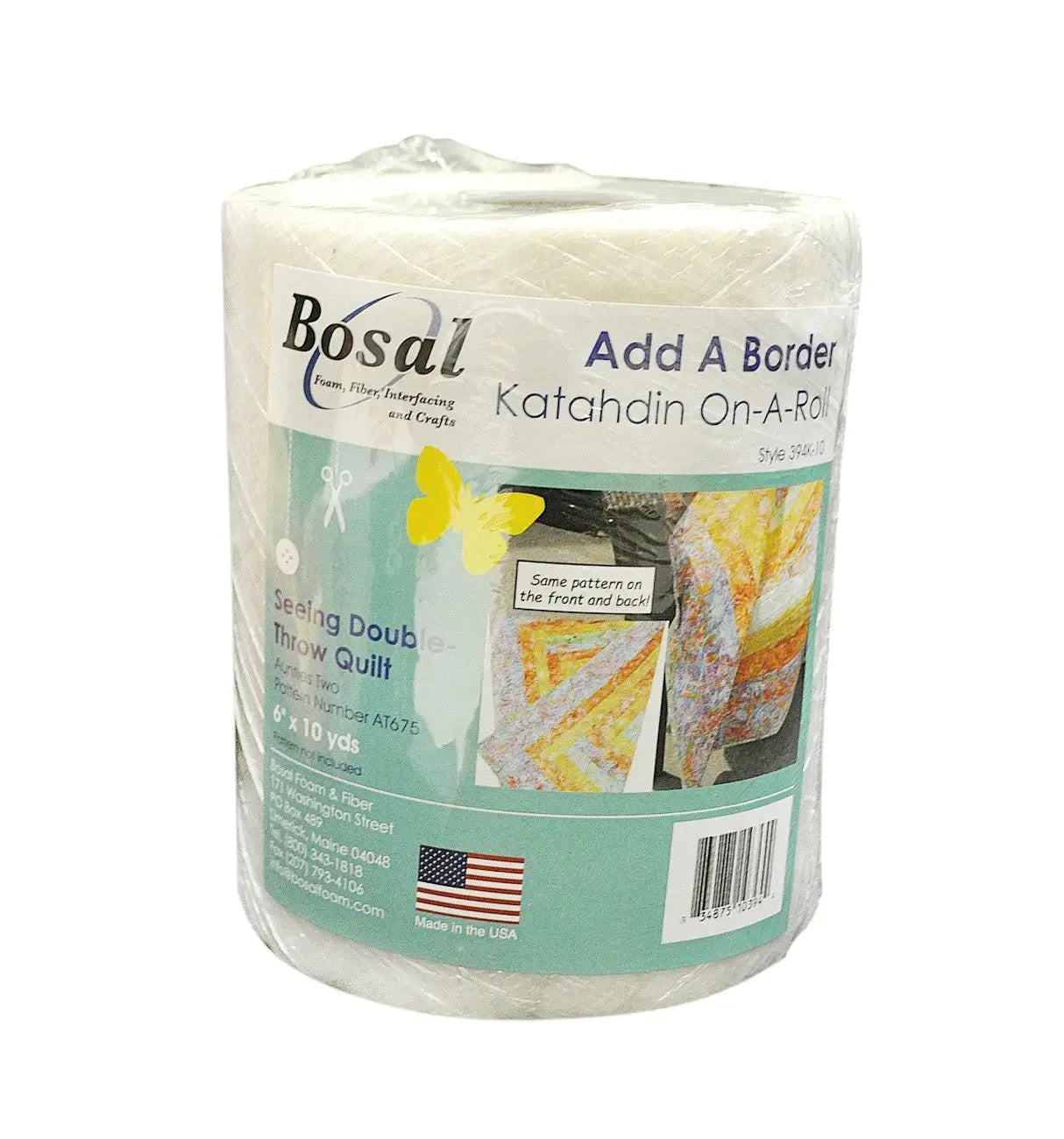 Add A Border Katahdin On A Roll continuous batting strip for quilt borders