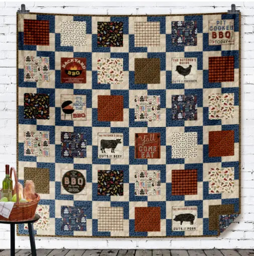 Making a 78½-Inch Square Quilt: Scale, Colour and the Iconic Pattern
