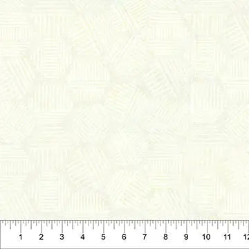 A Calm Hexie Wall Hanging in Banyan Cream Hexies Neutral