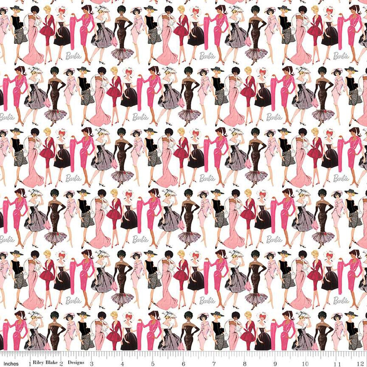 How to Sew with a Vintage Doll Print: Barbie Fabric for Quilts, Dresses, and Decor