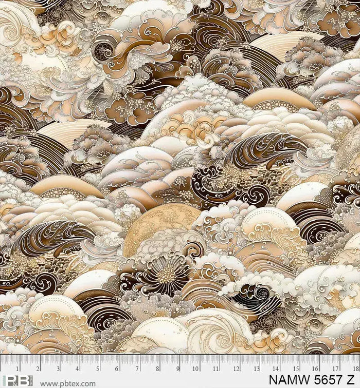 When the Back Makes Waves: Choosing a Bold Ocean Print as Your Quilt B