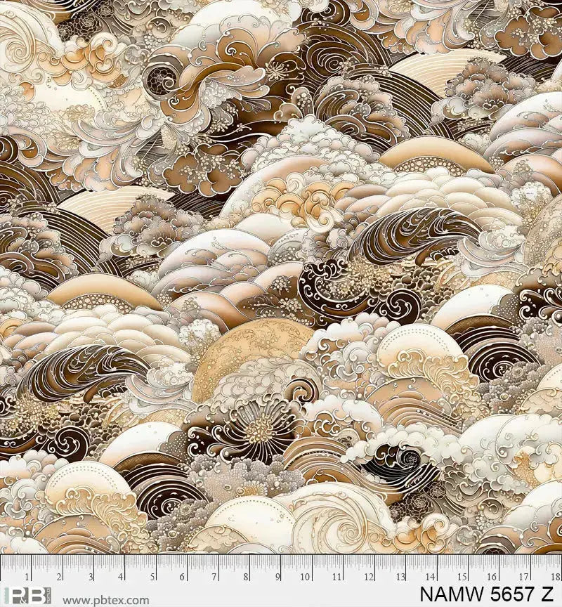 When the Back Makes Waves: Choosing a Bold Ocean Print as Your Quilt B