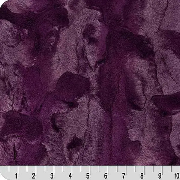 Sewing with Berry Luxe Cuddle Hide: Plush Texture with a Chic Embossed