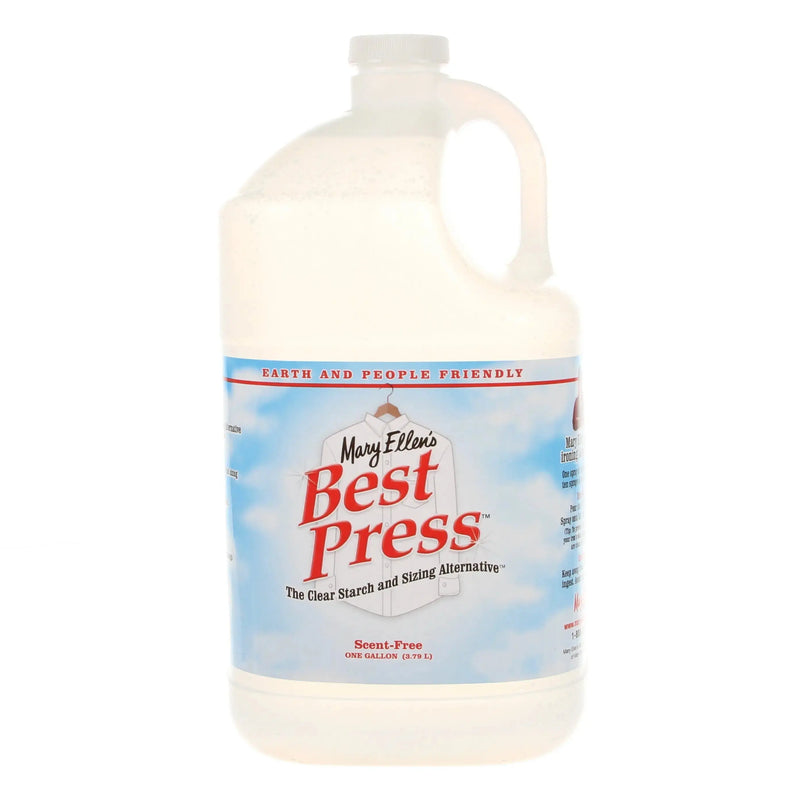 Best Press Spray Starch Scent Free Gallon Refill Size fabric pressing quilting notions