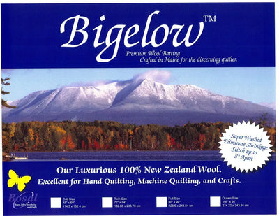 Specialty Battings at Linda's: Bigelow Wool, Kimberbell, RNK