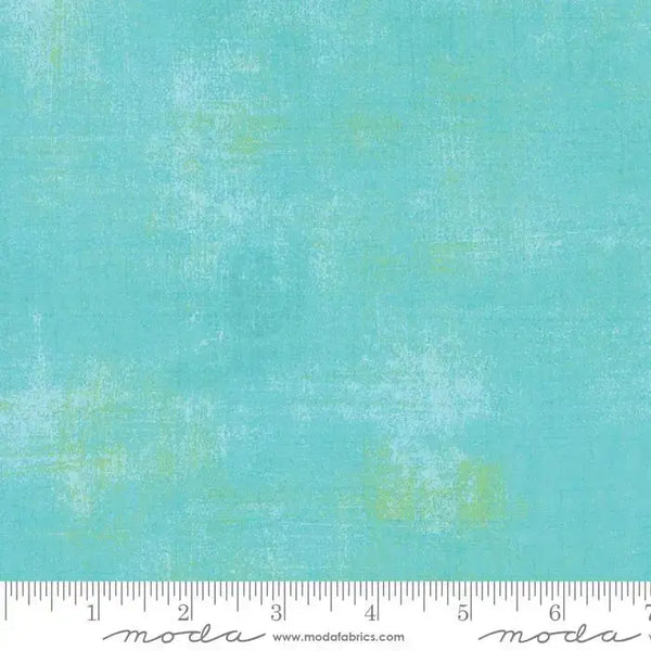 What Is Moda Grunge Basics Pool Fabric? How to Use This Blue Aqua Blen