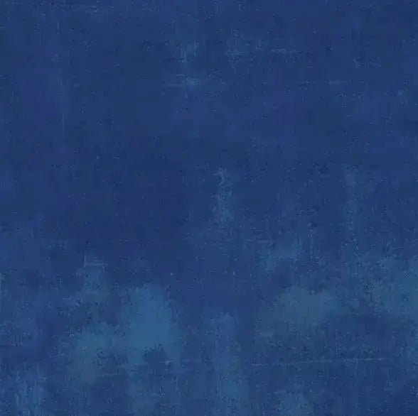 Blue Cobalt Grunge Cotton Wideback Fabric Per Yard Moda 108 inch deep cobalt blue wide backing