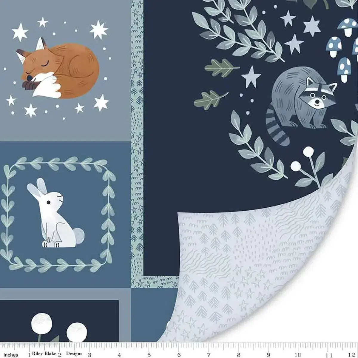 How to Make Cozy Quilts and Throws with Blue Double Lush Velvet Twilight Creatures Panels