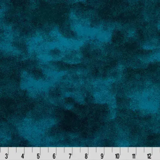 Mist Cuddle in Mallard: How to Back a Quilt with Misty Blue-Green Minky