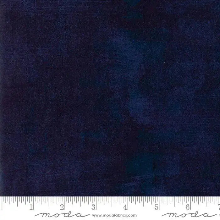 What Is Moda Grunge Basics Peacoat Fabric? A Deep Navy Blender for Quilts That Need Depth