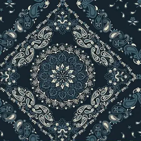Backing a Quilt with a Bandana Print: How a 108-Inch Cotton Wideback Works Without a Centre Seam
