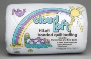 Hobbs Cloudloft Polyester Batting Package ultra soft high loft cloud quilts throws