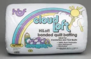 Hobbs Cloudloft Polyester Batting Package ultra soft high loft cloud quilts throws