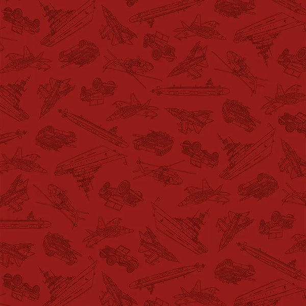 Bold Envelope Pillow Covers in Crimson Military Convoy Path to Freedom