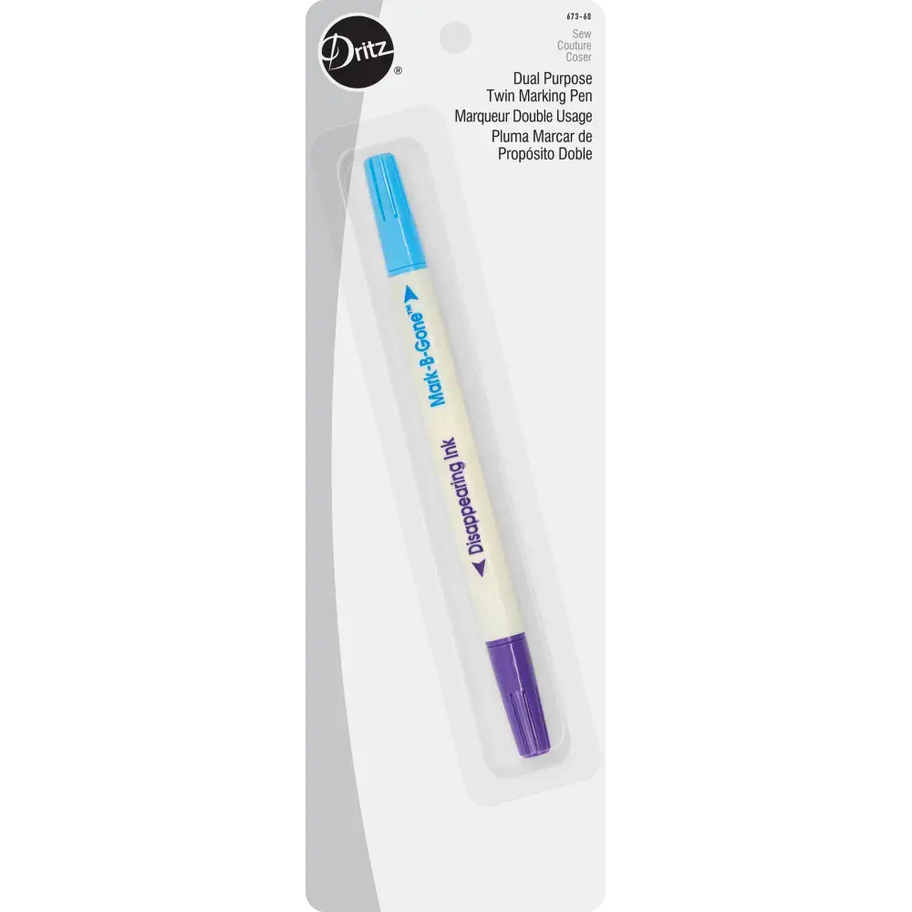 How to Use a Dual Purpose Marking Pen: Two Ways to Mark Fabric for Quilters