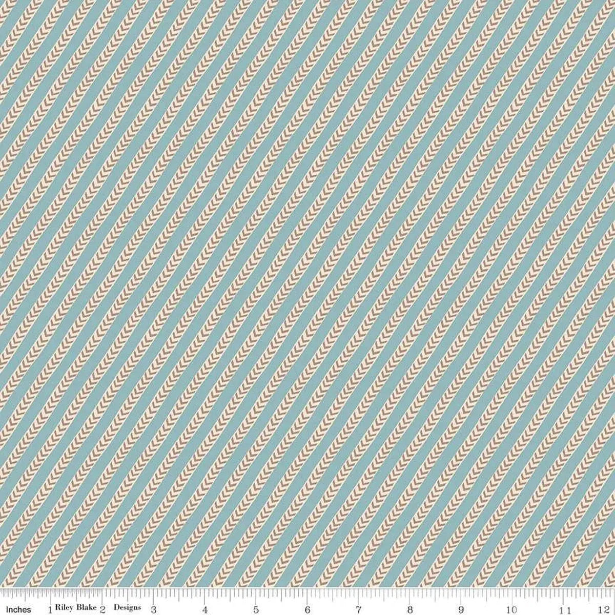 How to Sew with Emma The Dixons: A Blue Geometric Print for Jane Austen-Inspired Quilts