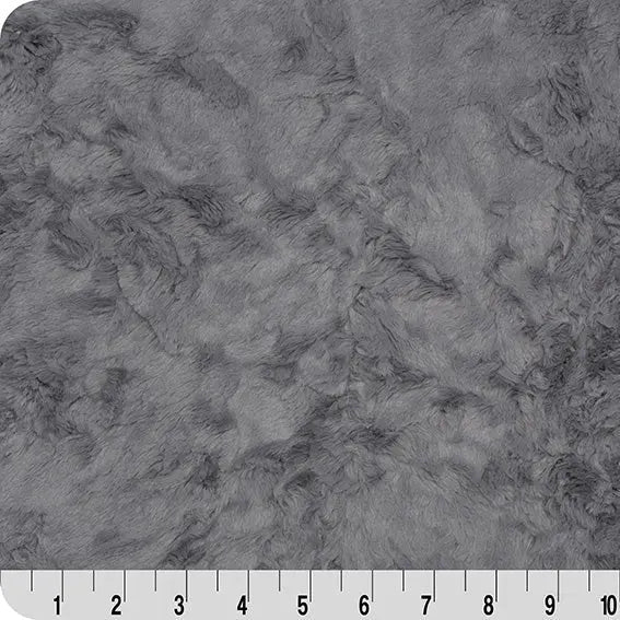 What Is Luxe Cuddle Marble Fabric? How to Sew Graphite Minky Plush Wit