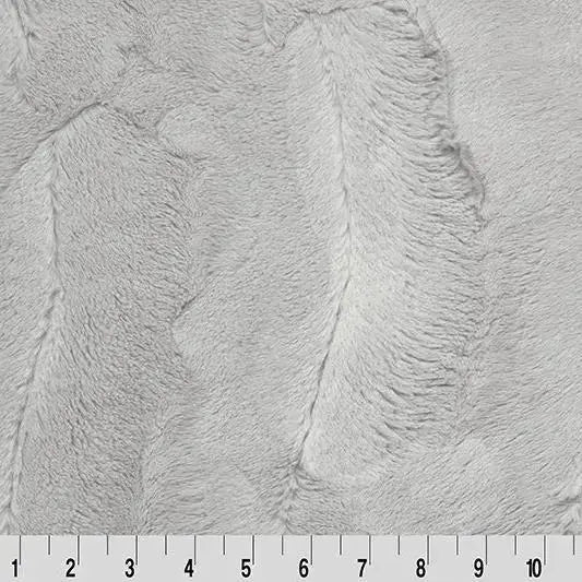 Sewing with Grey Silver Luxe Cuddle Mirage 80: Extra-Wide Texture for