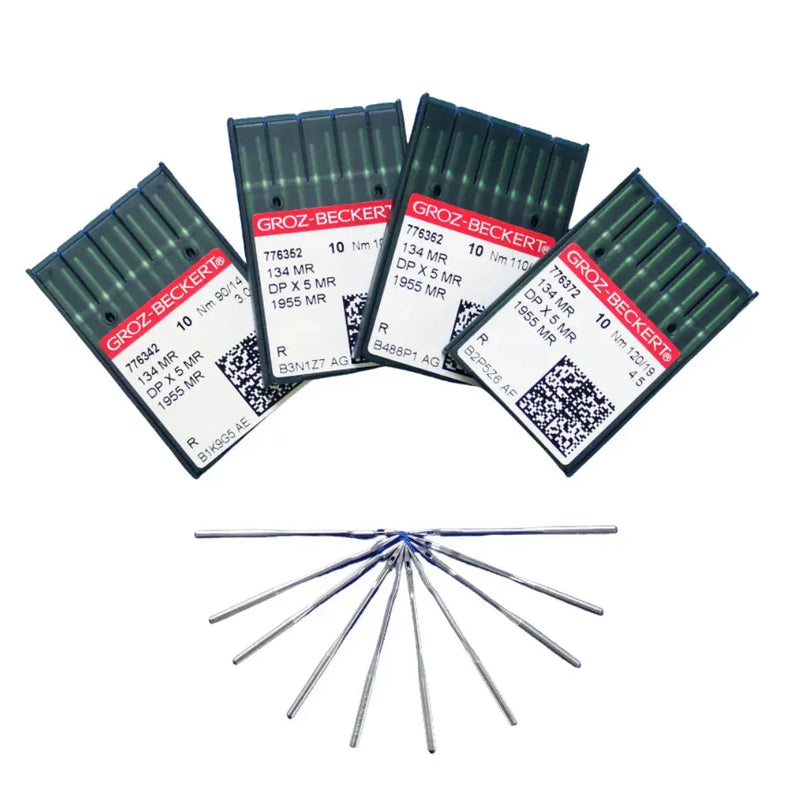 Groz-Beckert Needles for Longarm Quilting Machines sharp titanium ball point sizes
