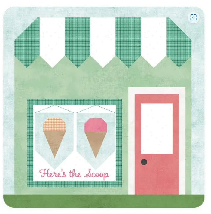 Building Our Town One Block at a Time: A Guide to the July Here's the Scoop Block Kit