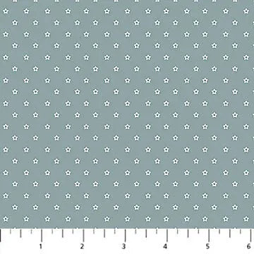 FIGO Nest Basil Stars quilting basic