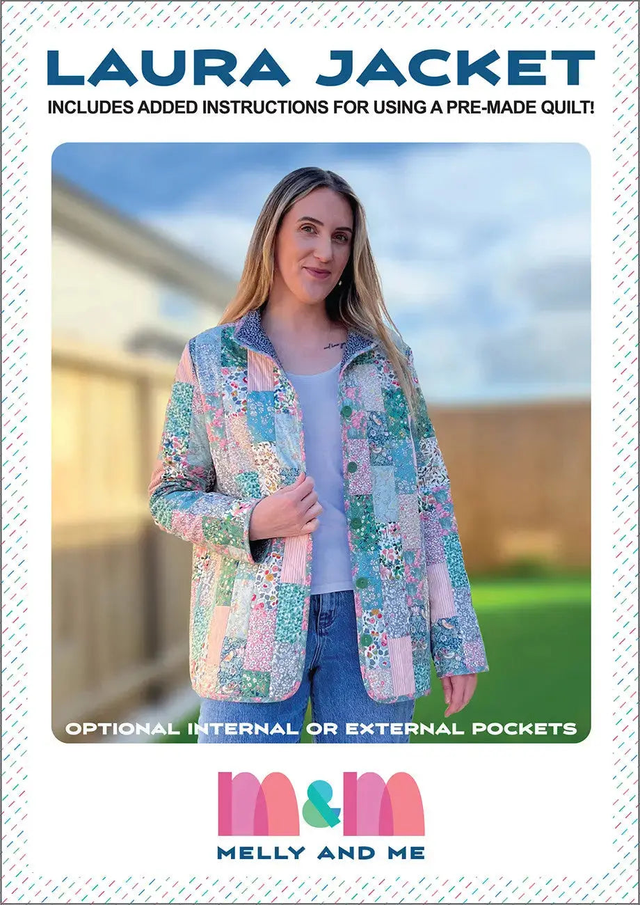 How to Sew the Laura Jacket: Making a Patchwork Jacket From Fabric, Scraps, or a Pre-Made Quilt