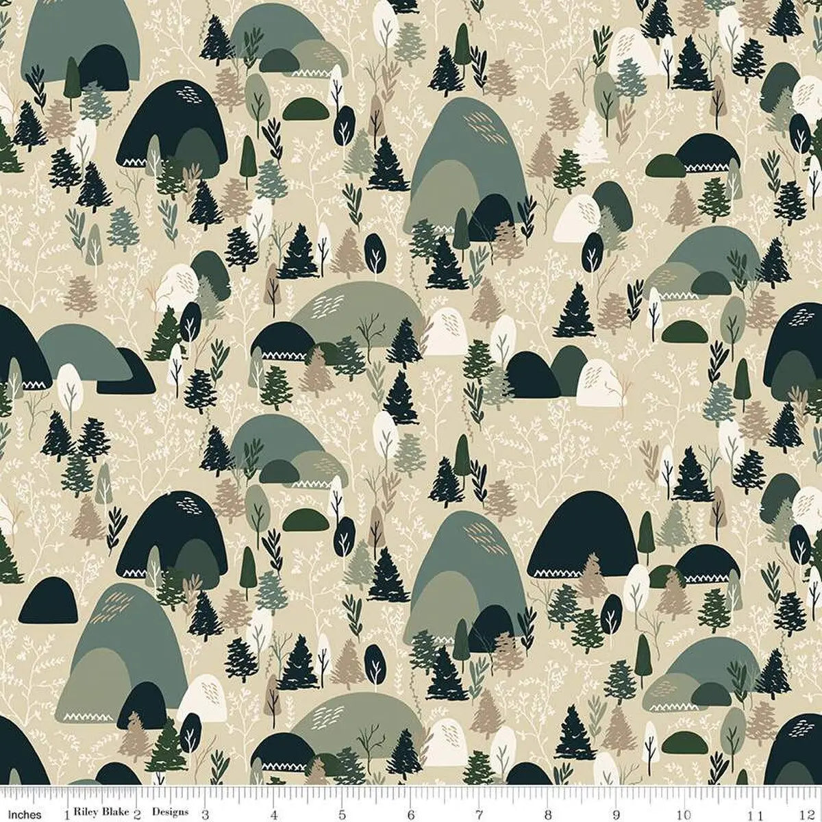 How to Build a Mountain Quilt with Stone Neutrals: Using Let's Wander