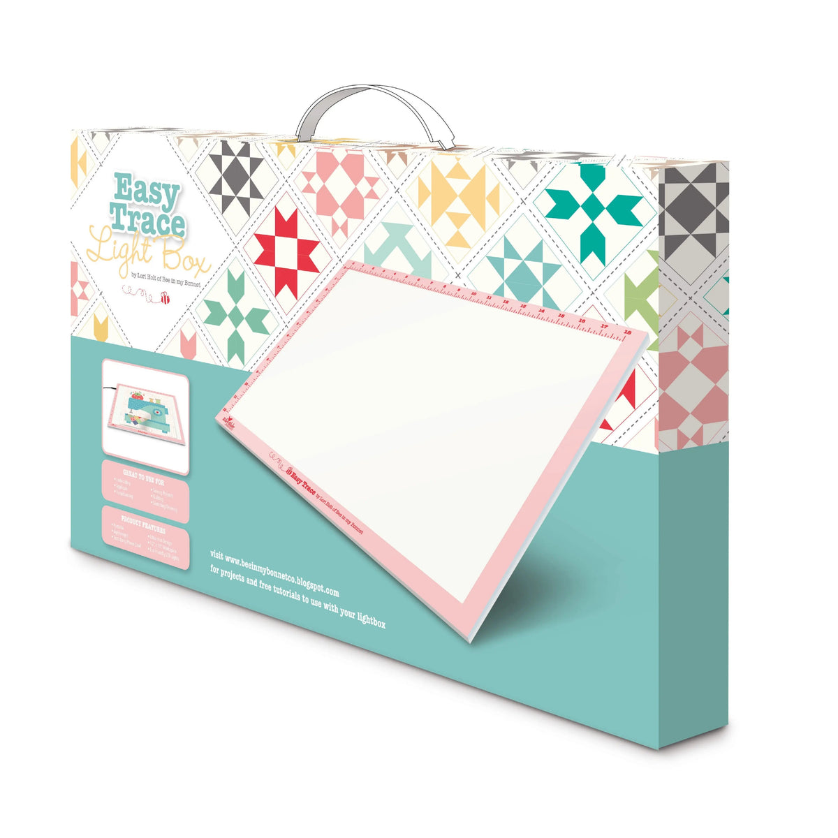 How to Trace Appliqué and Embroidery Designs Accurately with a Light Box