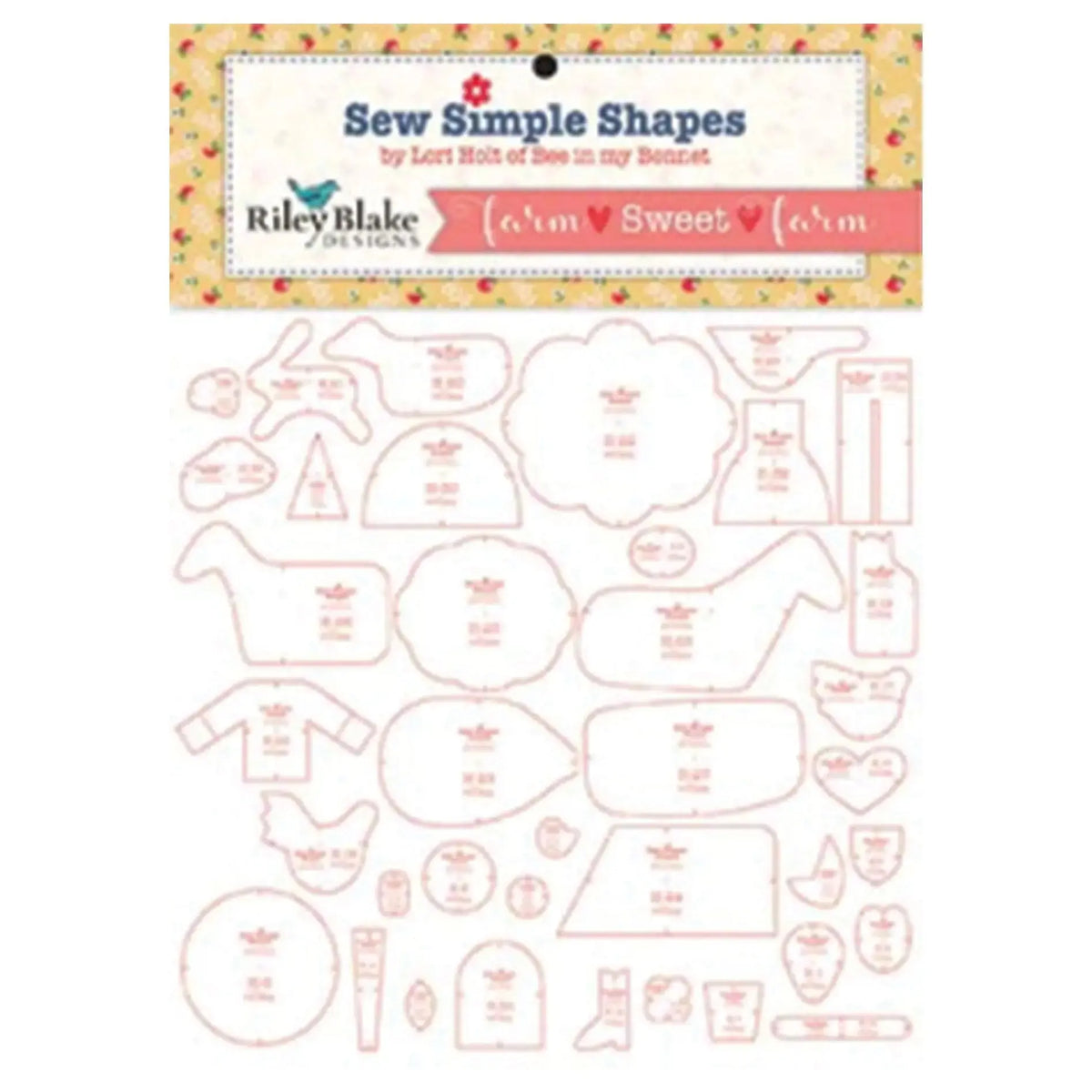How to Use the Farm Sweet Farm Template Set for Appliqué Blocks