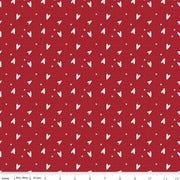 How to Use Heart Prints in Quilts: Working with Love You Always Hearts in Red