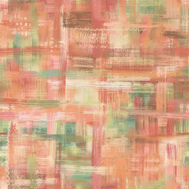 A Fall Bed Runner in Autumn Colorfield Wideback