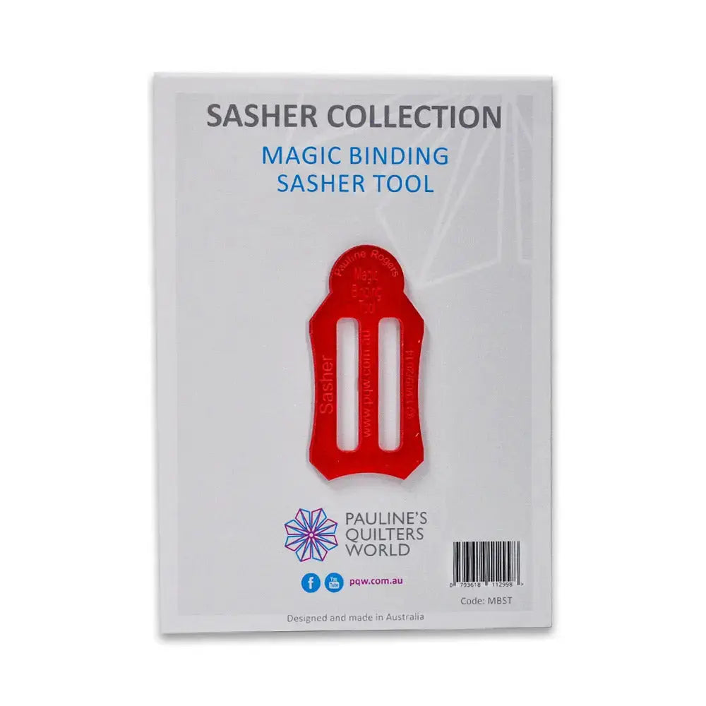 How to Use the Magic Binding Sasher Tool: Flanged Binding Without Burned Fingers