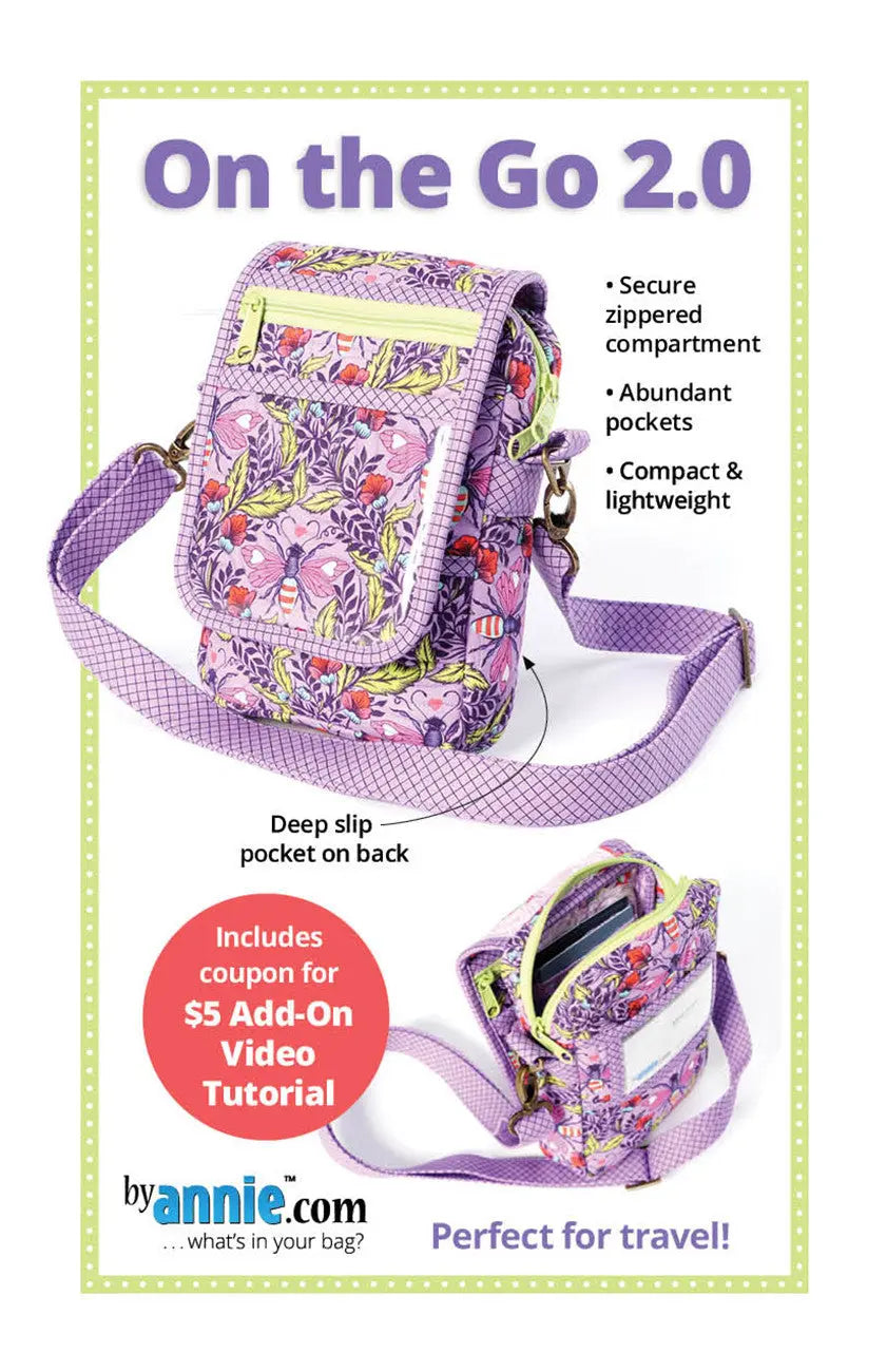 How to Sew the On the Go 2.0 Crossbody Bag: Tips for Quilters