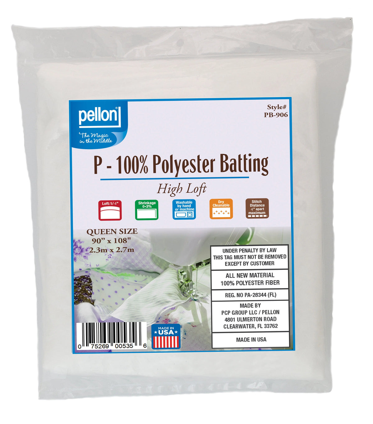 Polyester Batting for Queen Quilts: Light Loft, Easy Care, and 4-Inch Quilting
