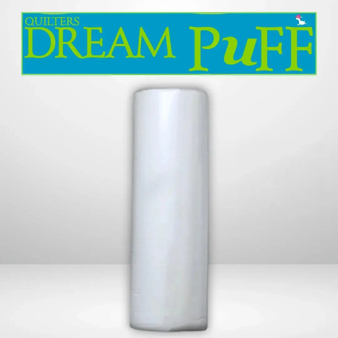 Quilters Dream Puff Batting King Roll 120 inch x 20 yards maximum loft cloud like comforter batting