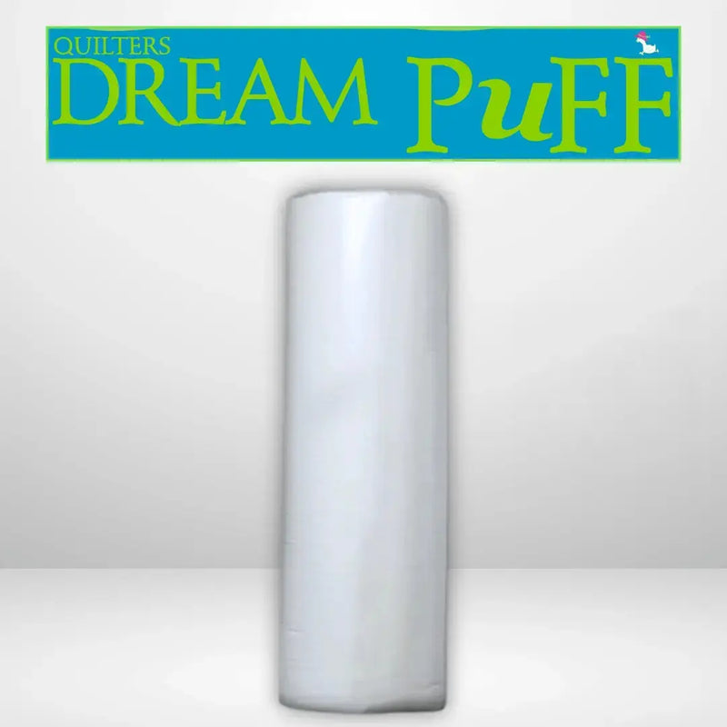 Quilters Dream Puff Batting King Roll 120 inch x 20 yards maximum loft cloud like comforter batting