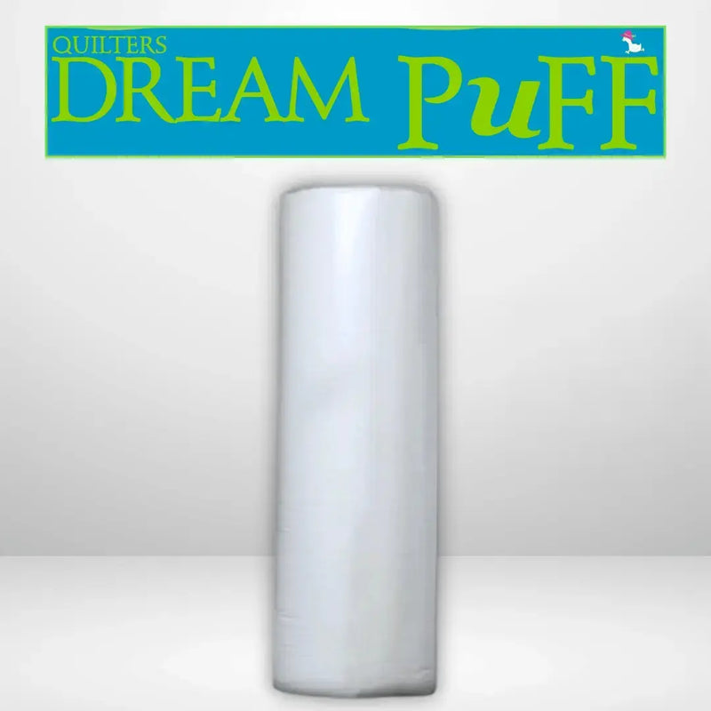Quilters Dream Puff Batting Queen Roll 93 inch x 25 yards high loft polyester batting