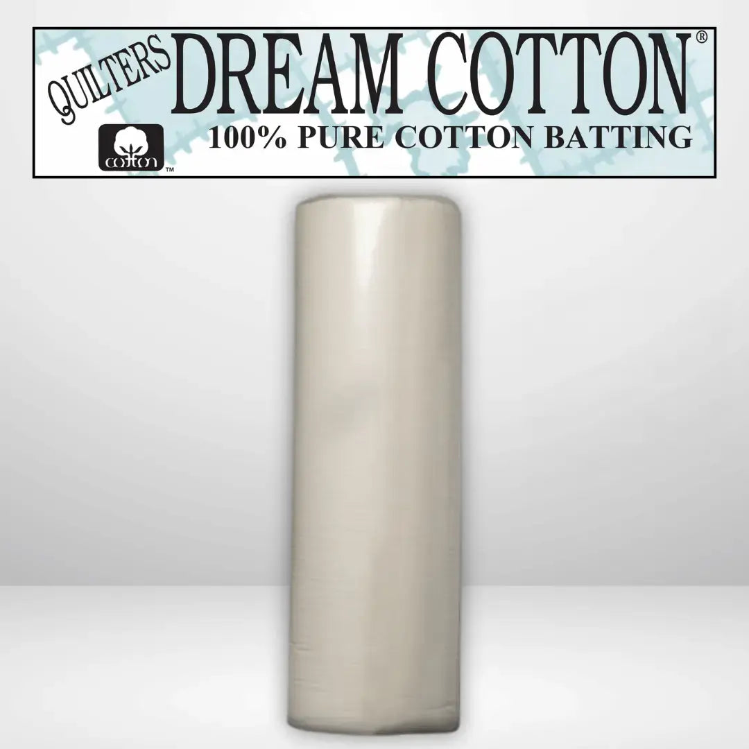 Quilters Dream Request Natural Cotton Batting King Roll 120 inch x 30 yards lightweight cotton king