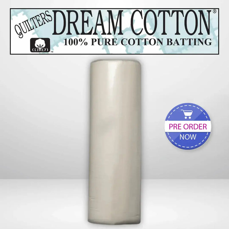 Quilters Dream Request Natural Cotton Batting Throw Roll 60 inch 30 yards