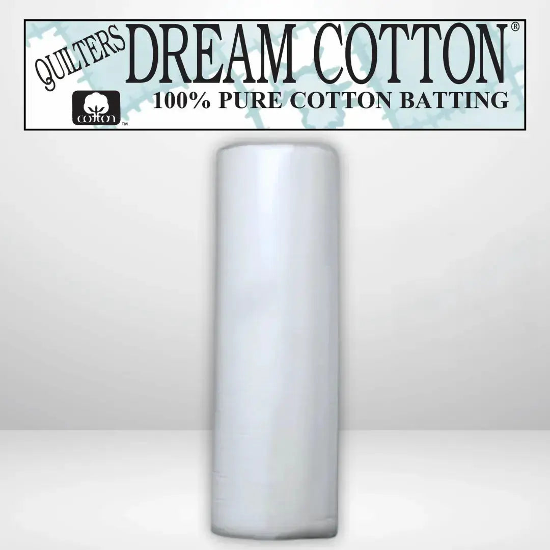 Quilters Dream Request White Cotton Batting Queen Roll 93 inch x 30 yards lightweight white cotton