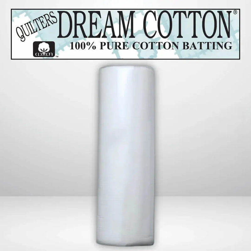 Quilters Dream Request White Cotton Batting Rolls lightweight white cotton production