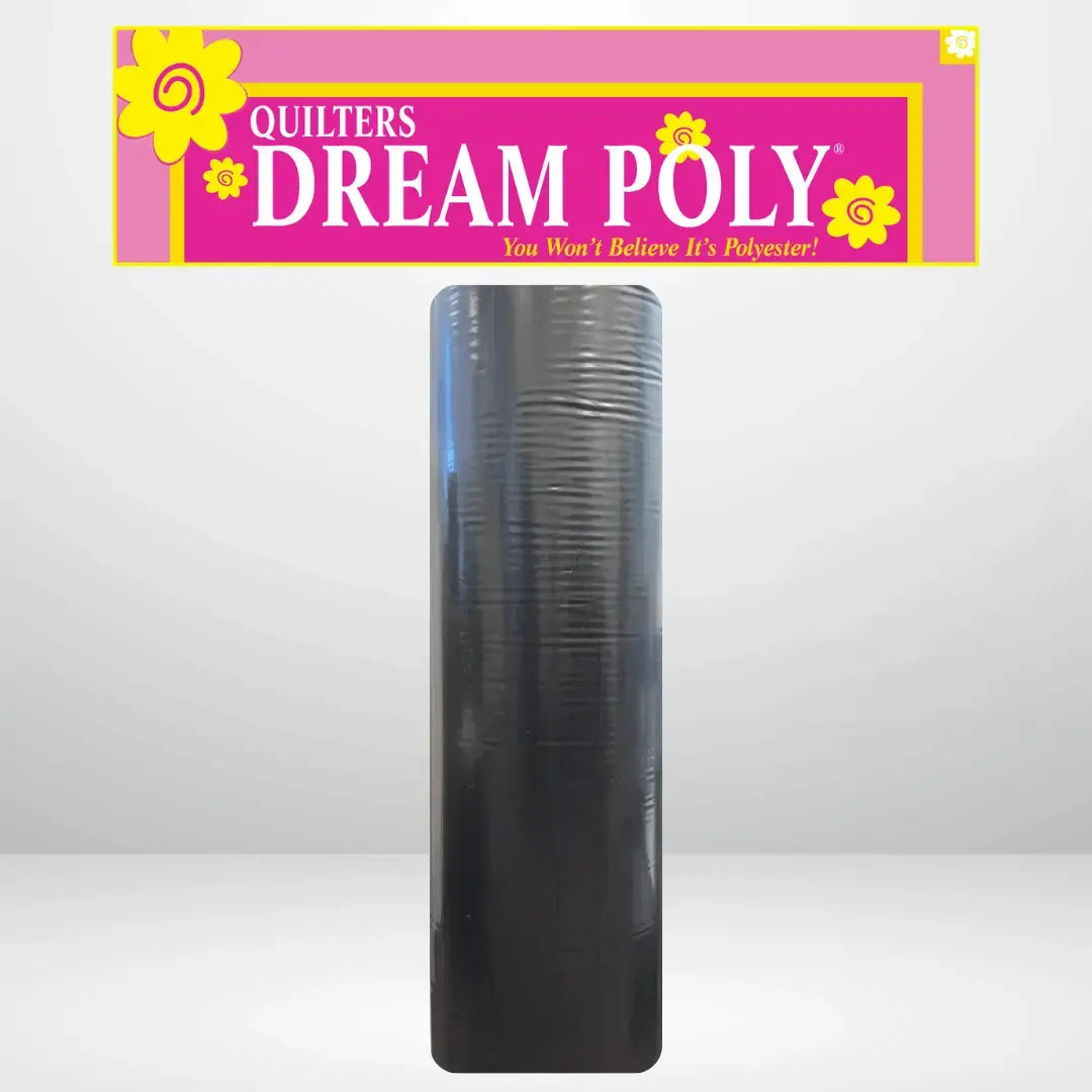 Quilters Dream Select Black Poly Batting King Roll 120 inch x 30 yards black polyester king dark quilts