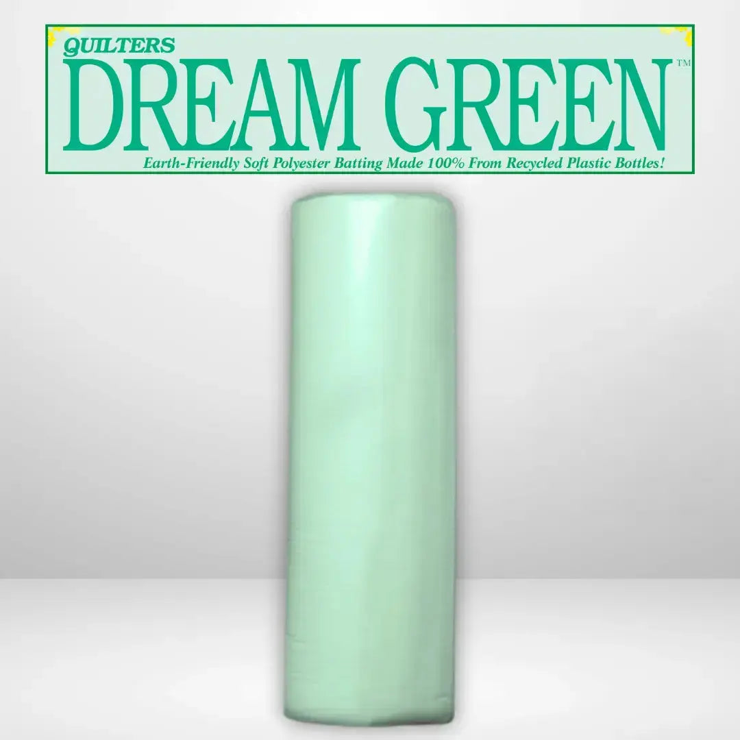 Quilters Dream Select Green Batting Throw Roll eco-friendly recycled batting