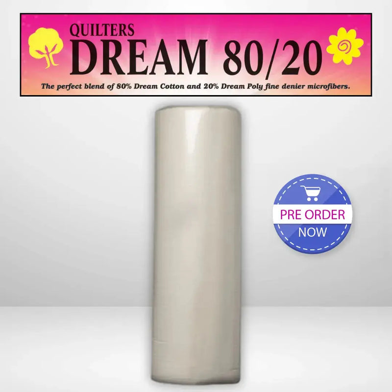 Quilters Dream Select Natural 80/20 Batting Queen Roll 93 inch x 30 yards