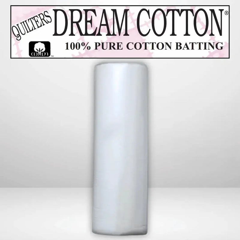 Quilters Dream Select White Cotton Batting Rolls premium white cotton production