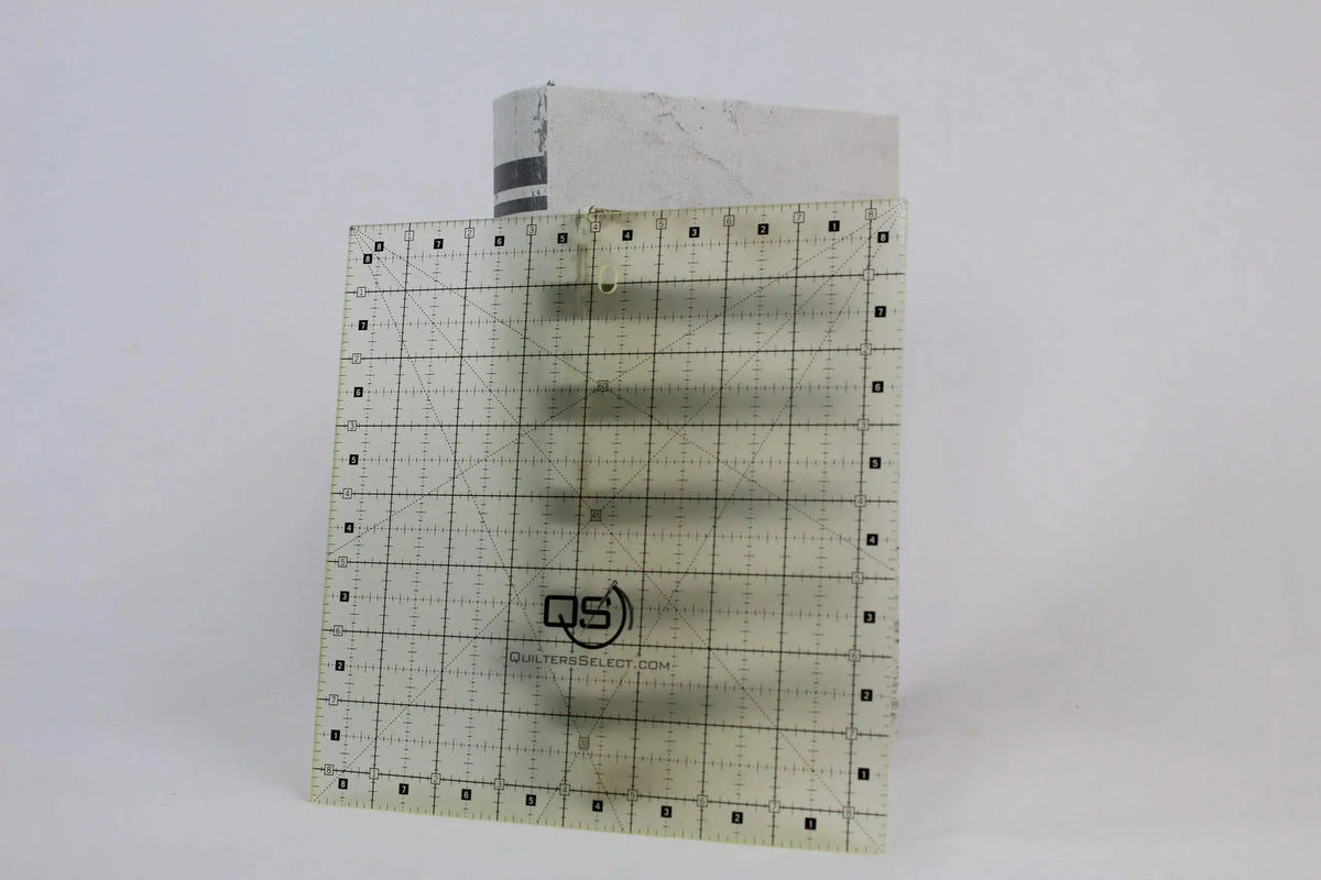 How to Use an 8.5-Inch Square Non-Slip Ruler: Square Blocks Accurately Every Time