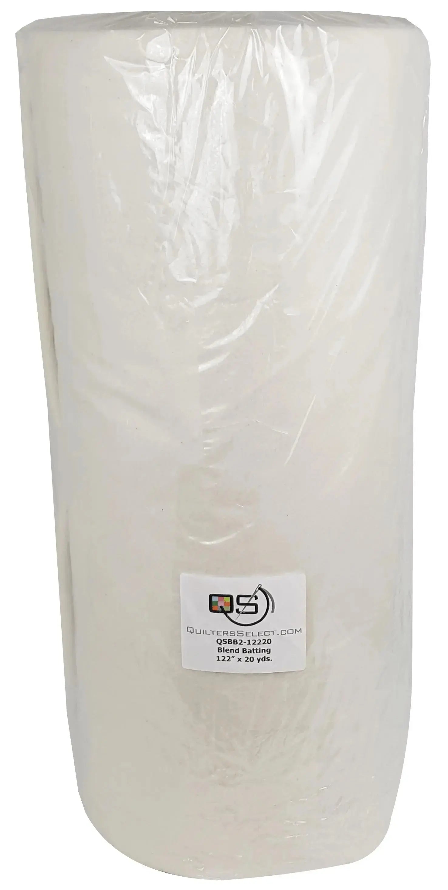Quilters Select Blend Batting 122 inch 20 yards roll longarm