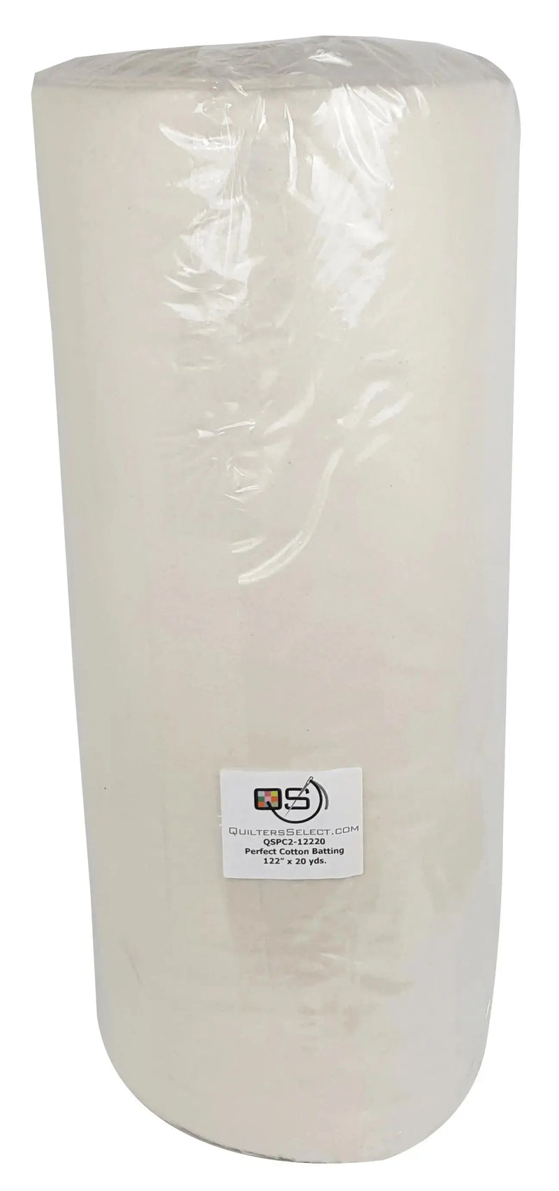 Quilters Select Perfect Cotton Batting 122 inch 20 yard roll longarm
